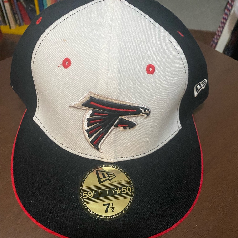 New Era Black and White Fitted Hat
